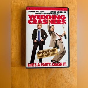 Wedding Crashers DVD Uncorked Edition - White and Red Cover